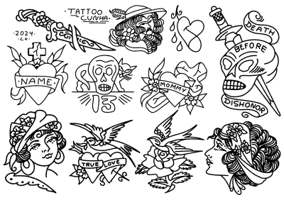 Tattoo flash
