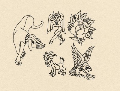 Tattoo flash