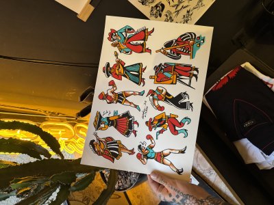 Tattoo flash