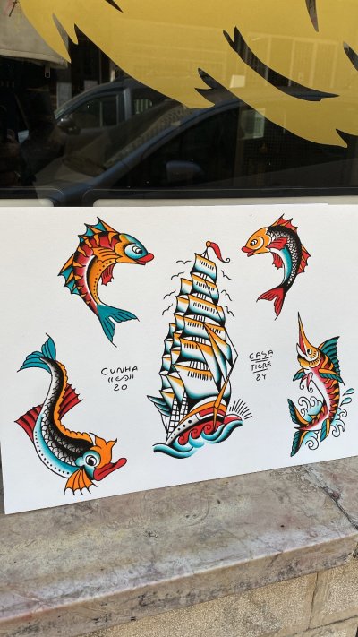 Tattoo flash